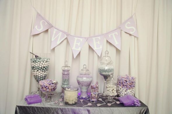 Mr. and Mrs. Tuned- Our Sweets Table