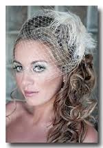 Side swept :  wedding side swept teal wedding hair Wedding Hair Bird Cage Up Dp