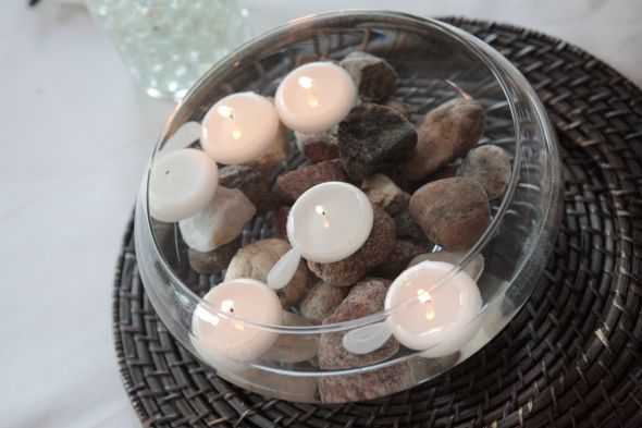 Low floating candle centerpiece problems wedding centerpiece floating 