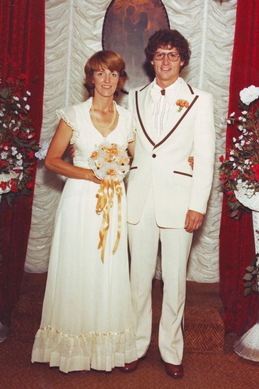 Do you have any pictures of your parents' wedding? :  wedding Mandy Parentswedding
