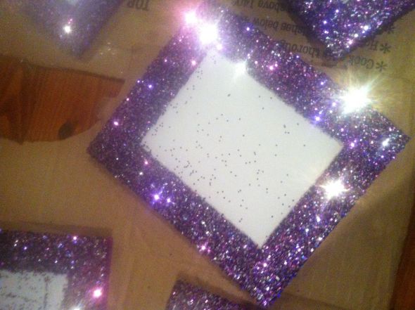 DIY Table Number Frames