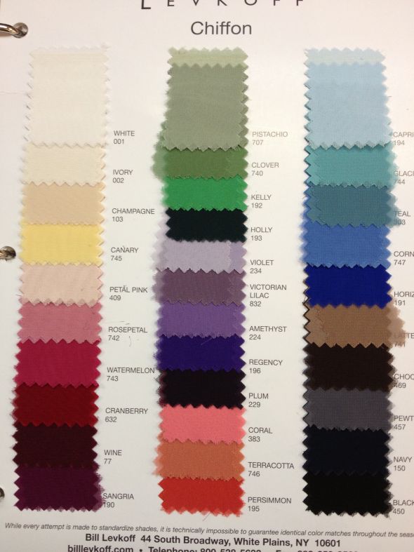 Bill levkoff cheap color swatches