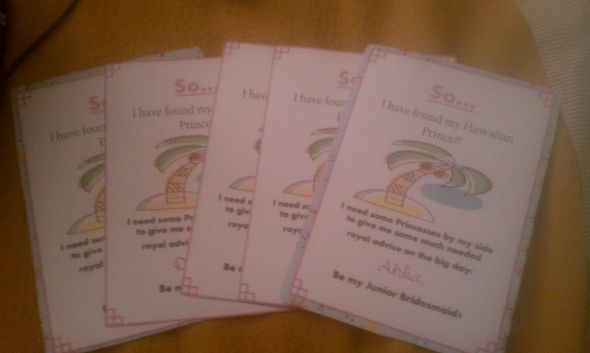 Bridesmaid Proposal Cards