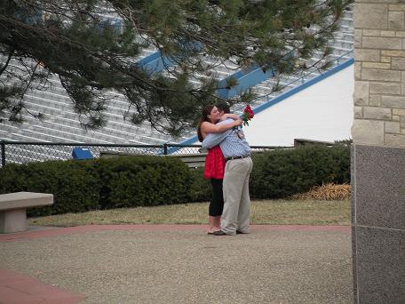 do you ladies have pics the DAY your SO proposed? :  wedding Weddingbee   First Sight