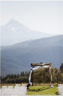 Outdoor ceremony: show me your focal point! :  wedding Chuppah