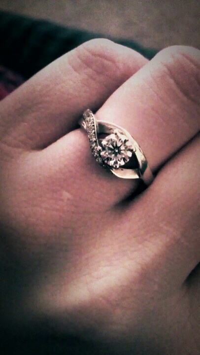 My Ring! Twisted Shank Bling!! :  wedding bling ring twisted twisted shank 11188699046250282 BSlxZbkJ