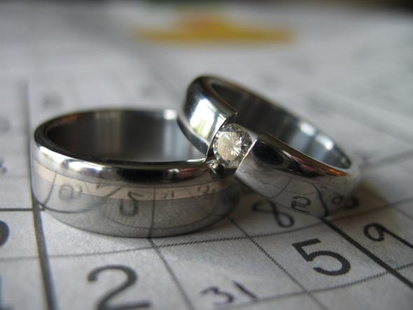 Our artisan made titanium rings