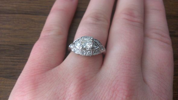 My Rings Pic Heavy-showed you mine, show me your's : wedding artsy engagement good shots new ring photos wedding rings Ring21
