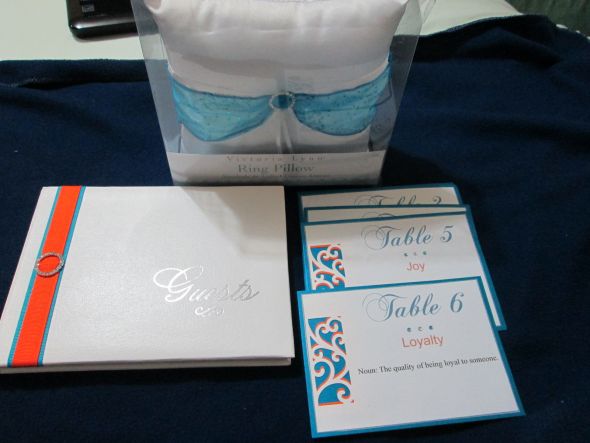 My DIY Table Cards
