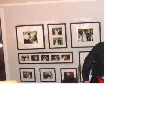 Wedding Pictures Above Your Bed.... or Anywhere Else! :  wedding Photo Wall