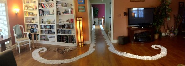 Petal Aisle Border....DONE!