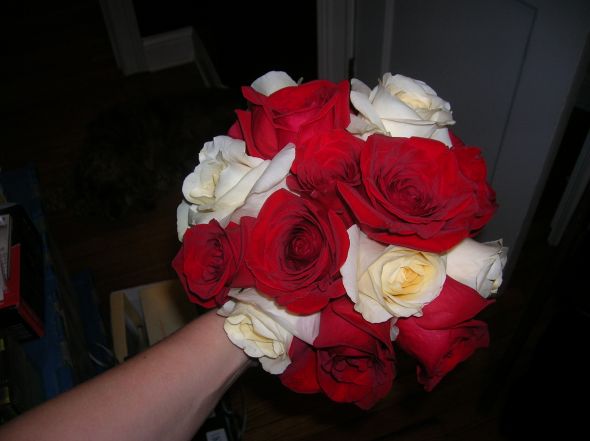 Show off your wholesale wedding flowers :  wedding BMbouquetTrial2