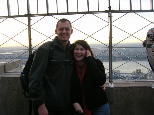 Let's see your pictures taken of you following your engagement! :  wedding Nyc Engagement