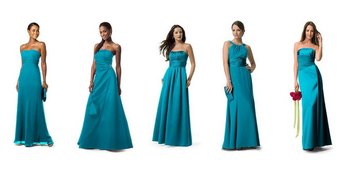COLOR HELP: David's Bridal Oasis or Peacock?