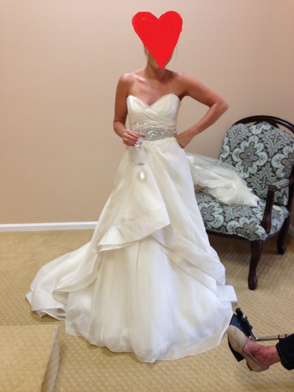 Horse tail 2024 wedding dress