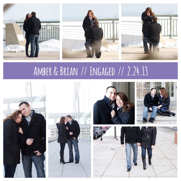 I am the LUCKIEST girl in the world!!! :  wedding purple ENGAGED