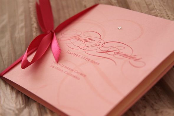 Programs for the ceremony: What are yours like? :  wedding Yvette1