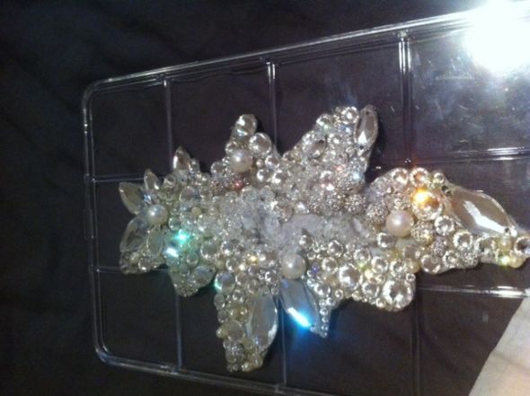 My hand made bridal swarovski crysta