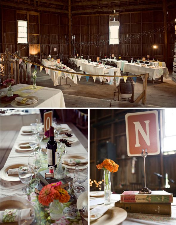 Need HELP deciding what to color table cloths to do!!! : wedding Barn Wedding
