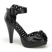 Just for fun: What shoes and/or crinoline would you wear with this dress? :  wedding Black Retro1
