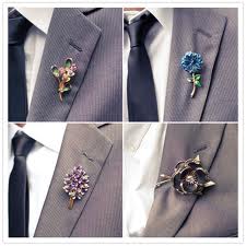 Brooch Bout? :  wedding brooch bouquet boutinierre brooch bouquet flower men Brooch Bouts