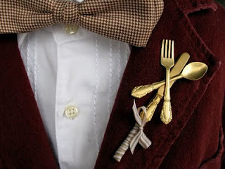 Brooch Bout? :  wedding brooch bouquet boutinierre brooch bouquet flower men Chef Bout