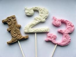 Help: Find these table numbers! :  wedding table numbers gold Chocolate Mold