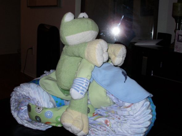 diaper trike cake