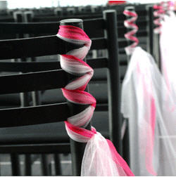 Ceremony Decor Help! :  wedding ceremony decor stage candles budget Vertical Sash