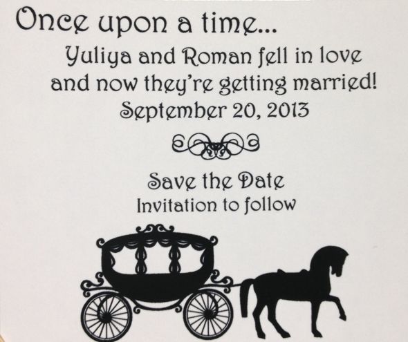 Save The Date Magnet