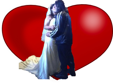 Our Beautiful (changed at the very last minute) Ceremony :  wedding Red Heart