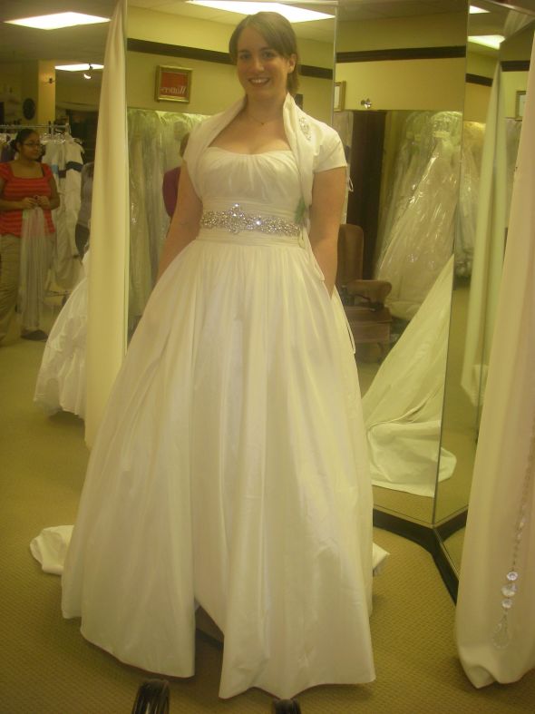 September 2010 Brides ... let's see your dresses! :  wedding sottero jesslyn dress enzoani cheyenne IMGP2782