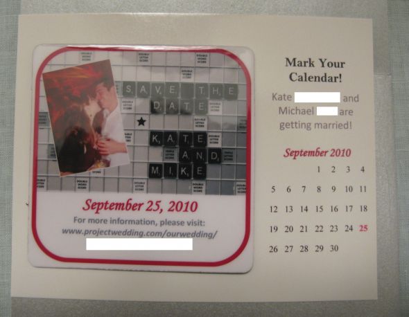 Got My Save the Dates! :  wedding IMG 45202