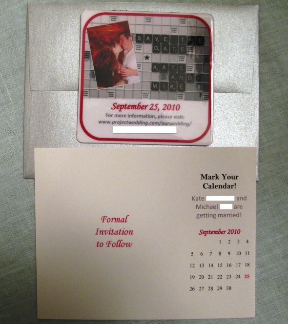 Got My Save the Dates! :  wedding IMG 45212