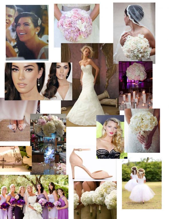Wedding vision board