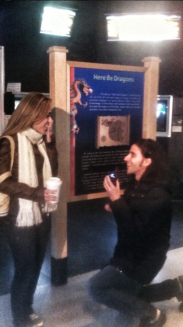 Proposed at the Zoo!!!