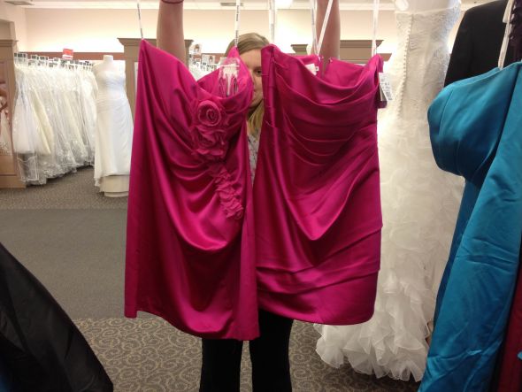 My MOH & Bridesmaid's dress
