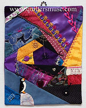 Looking for a quilt pattern :  wedding Crazy Quilt Mini 3