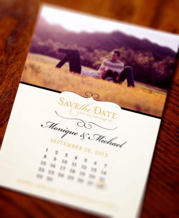 Save The Date's are finally don