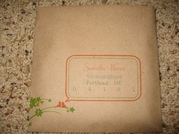 My DIY Gocco Invitation Suite is Complete! (Picture Heavy...) :  wedding gocco diy invitation map postcard embossing stamp IMG 1625