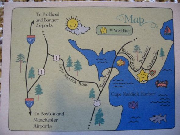 My DIY Gocco Invitation Suite is Complete! (Picture Heavy...) :  wedding gocco diy invitation map postcard embossing stamp IMG 1673