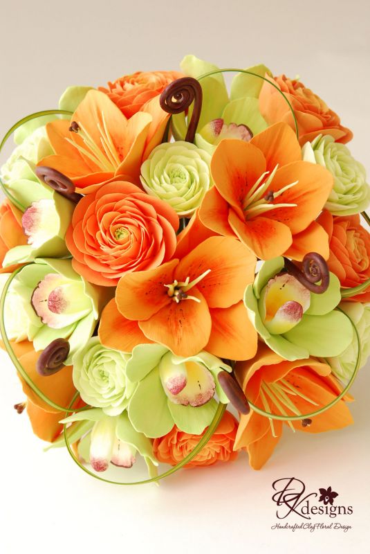 Let's talk Bouquets!! :  wedding My Clay Bouquet