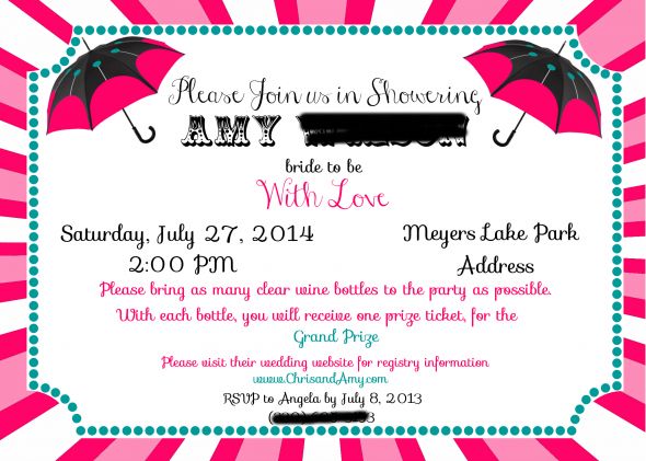 My Best Friends Invitations Carnival Themed