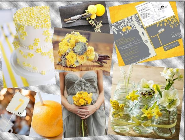 yellow and gray