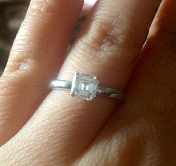 Asscher-lutely perfect.