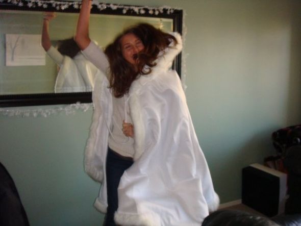 cape and muff :  wedding winter cape Capejump