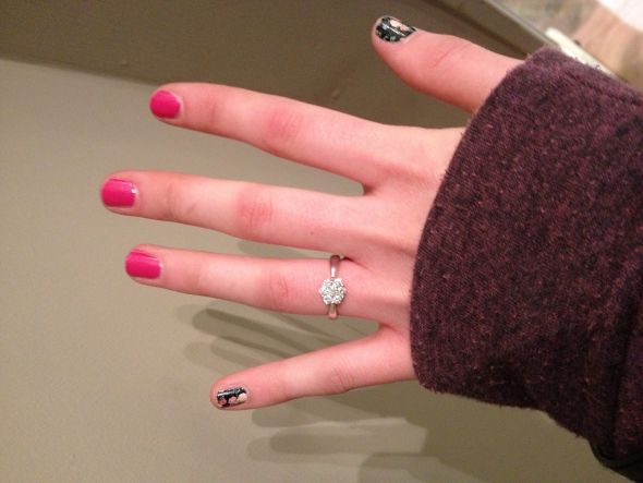 i hate my cluster engagement ring
