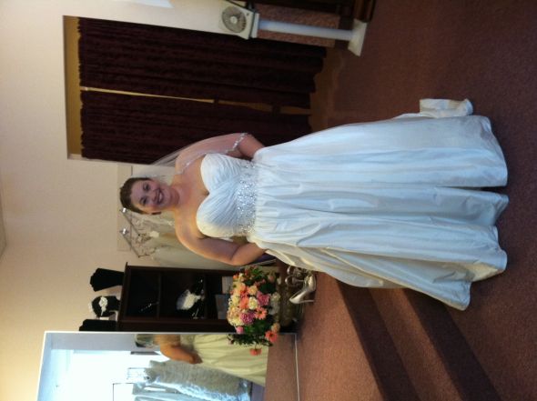 I said YES to the dress! Mori Lee 49