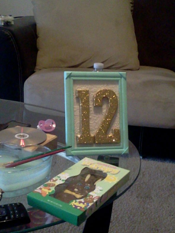 My DIY project Picture Frame Table N