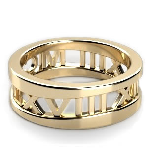 Help us pick our wedding bands! :  wedding help ring roman numeral Ringscriberoman
